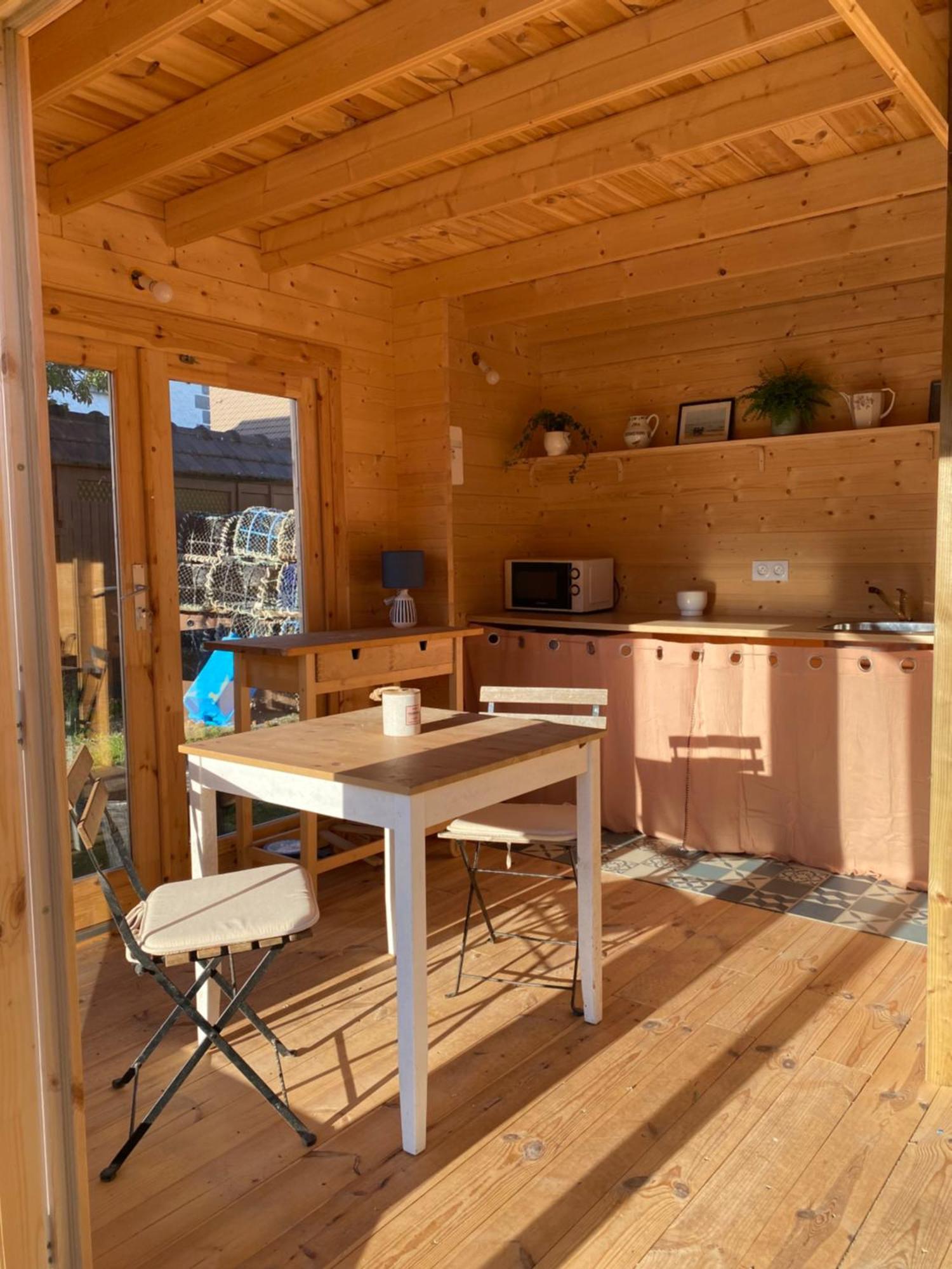 Maison En Bois 1 Chambre 4 Couchages Type Tiny House Granville Exterior foto