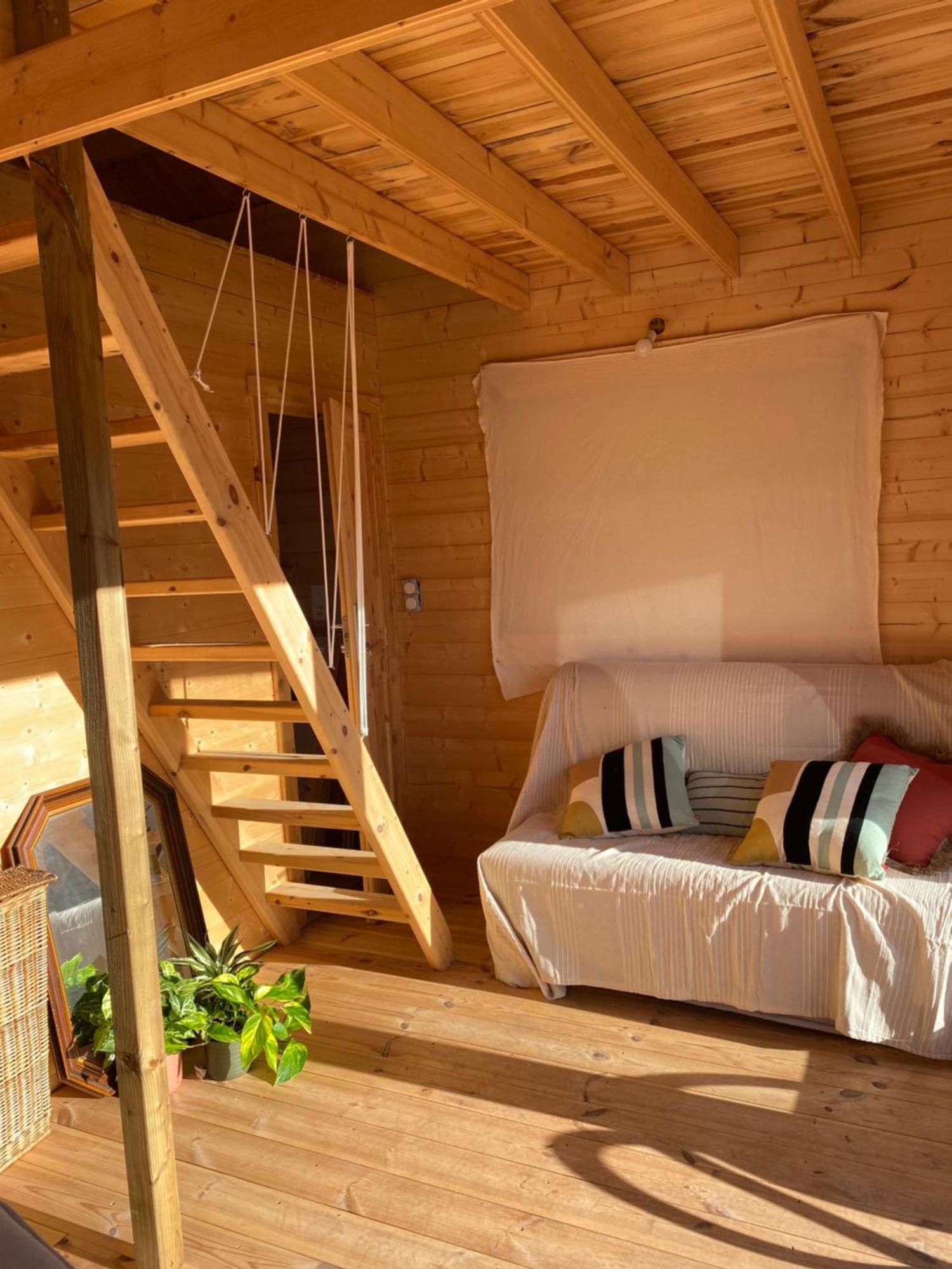 Maison En Bois 1 Chambre 4 Couchages Type Tiny House Granville Exterior foto